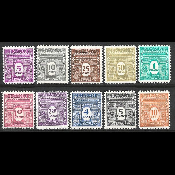 Frankrig postfrisk AFA 637-646