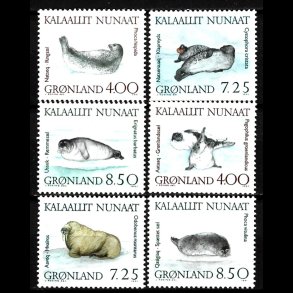 Gr�nland postfrisk AFA 211-216