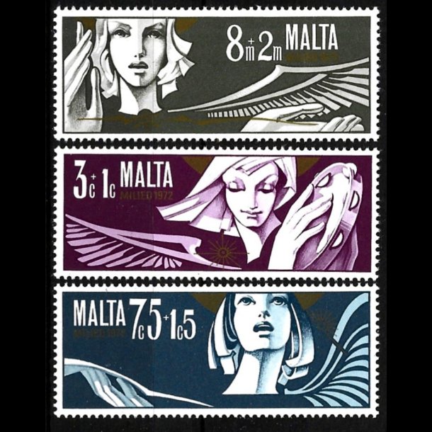 Malta postfrisk AFA 451-453