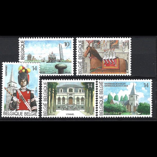 Belgien postfrisk AFA 2436-2440
