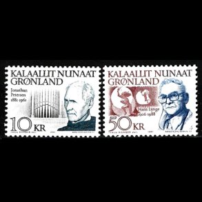 Gr�nland postfrisk AFA 222-223