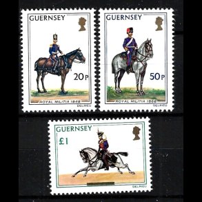 Guernsey postfrisk AFA 111-113