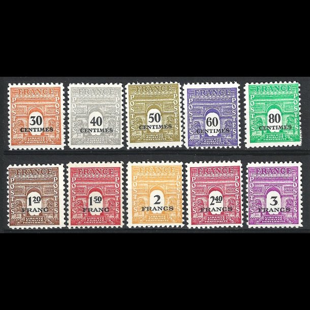 Frankrig postfrisk AFA 647-656