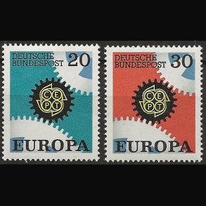 Vesttyskland Tyskland AFA nr. 1497-1498