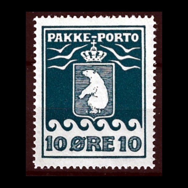 Grnland 1 pakkeporto AFA 7 postfrisk