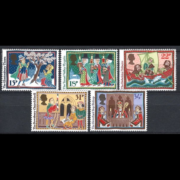 England postfrisk AFA 1206-1210