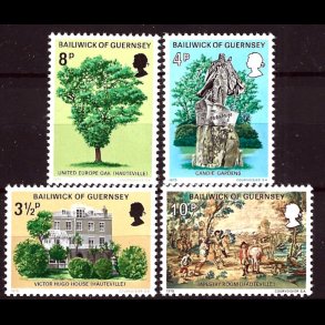 Guernsey postfrisk AFA 114-117