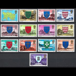 Jersey postfrisk AFA 125-137