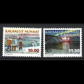 Gr�nland postfrisk AFA 671-672