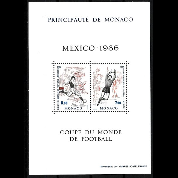 Monaco 1986 AFA 1760