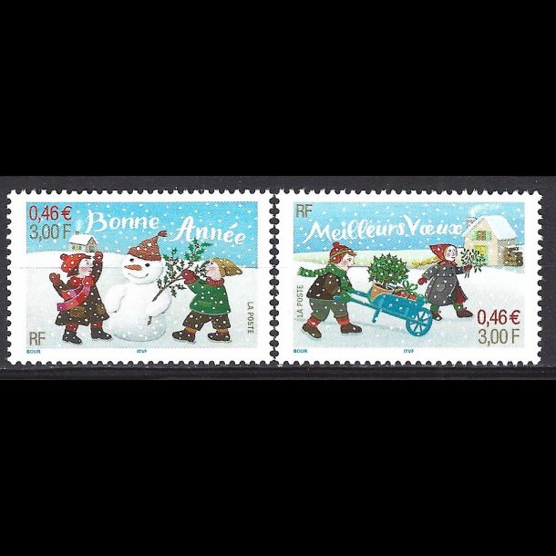 Frankrig postfrisk AFA 3665-3666