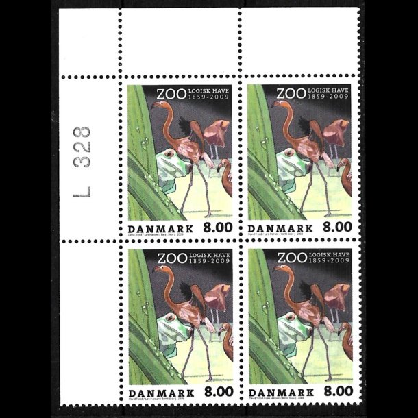 Danmark postfrisk marginalblok L1328