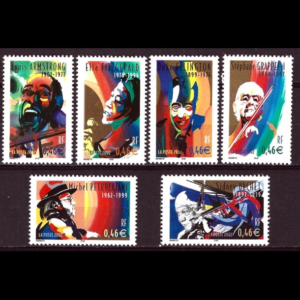 Frankrig postfrisk AFA 3716-3721