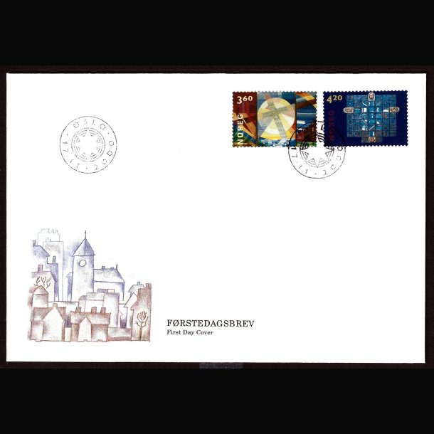 Norge FDC AFA 1358-1359