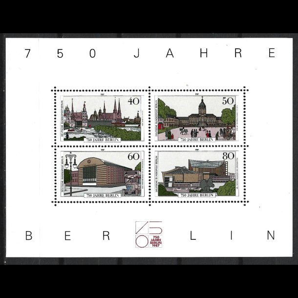 Berlin 1987 AFA 771-774