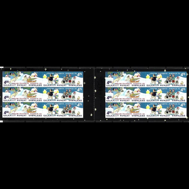 Grnland postfrisk AFA 399E-400E fra hfte JH-7 side 1+2
