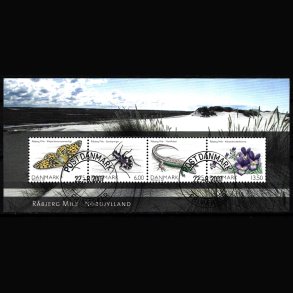 Danmark miniark stemplet AFA 1516