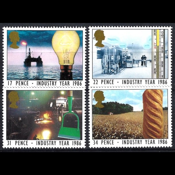 England postfrisk AFA 1172-1175