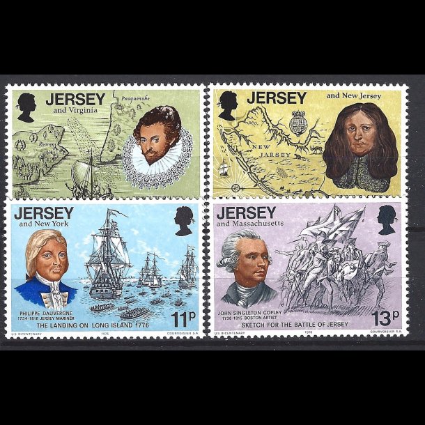 Jersey postfrisk AFA 138-141