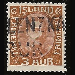 Island stemplet AFA 157