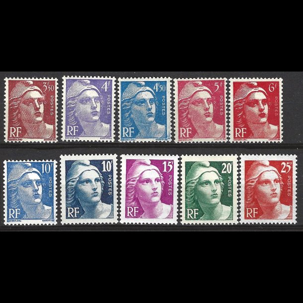 Frankrig postfrisk AFA 749-758