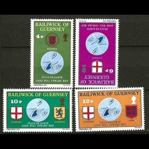 Guernsey postfrisk AFA 118-121