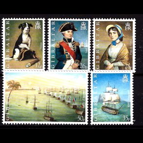 Gibraltar postfrisk AFA 837-841