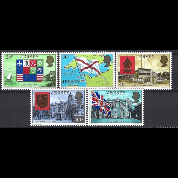 Jersey postfrisk AFA 142-146