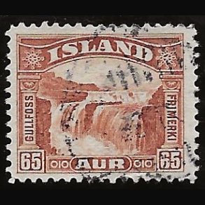 Island stemplet AFA 153