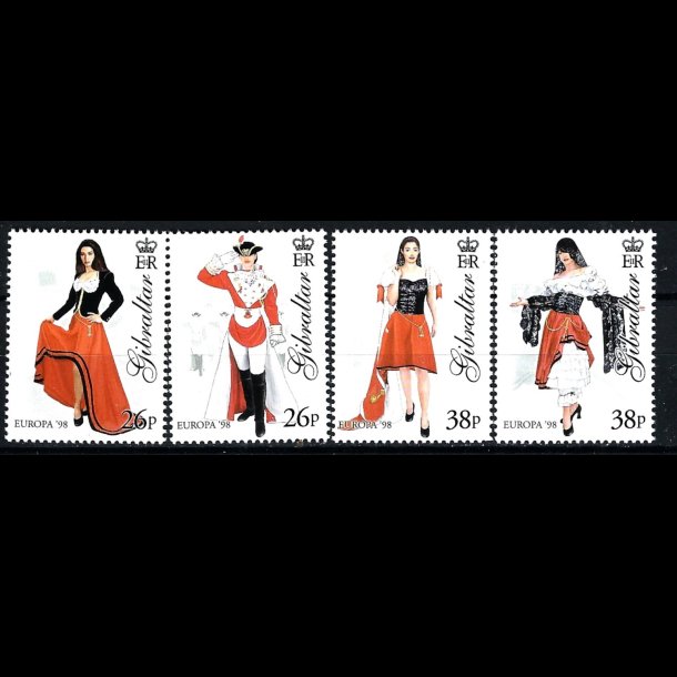 Gibraltar postfrisk AFA 829-832