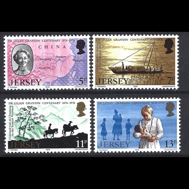 Jersey postfrisk AFA 147-150