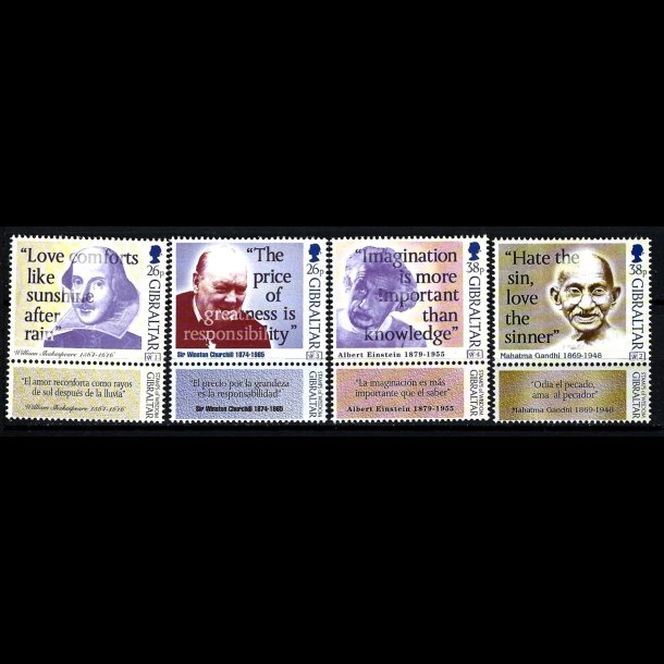 Gibraltar postfrisk AFA 842-845