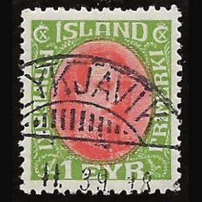 Island stemplet AFA 156