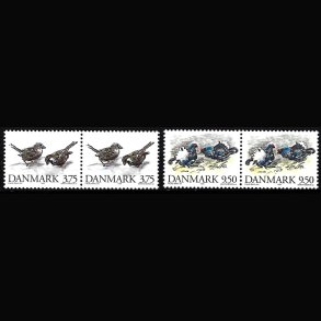 Danmark parstykker postfrisk AFA 1076-1080 s4