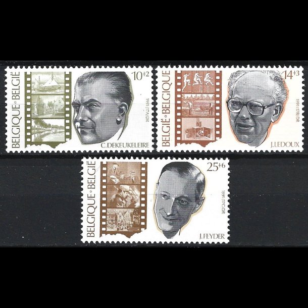 Belgien postfrisk AFA 2493-2495