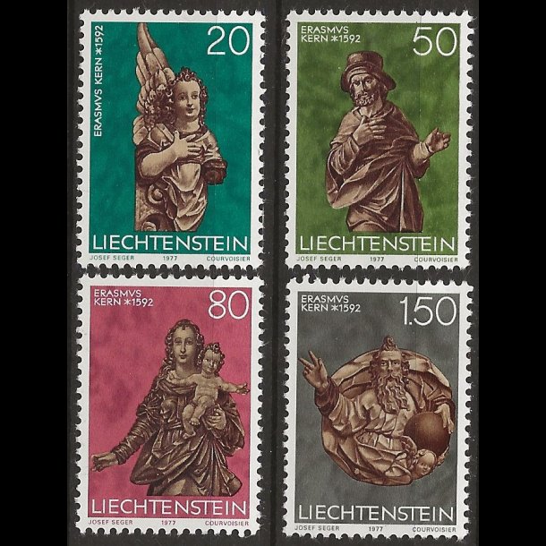 Liechtenstein postfrisk AFA nr. 684-687