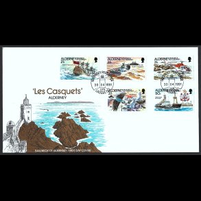 Alderney AFA 48-52 FDC
