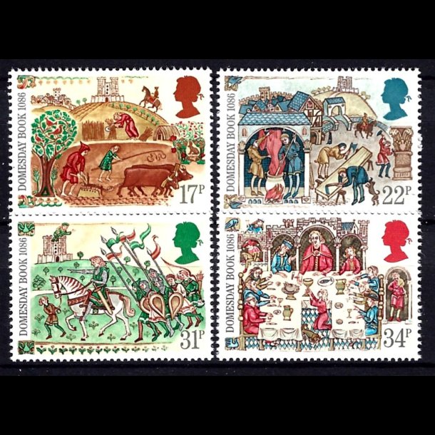 England postfrisk AFA 1188-1191