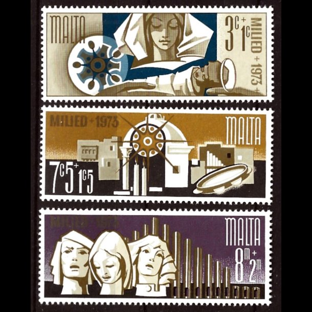 Malta postfrisk AFA 475-477