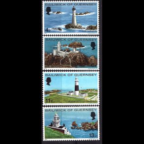 Guernsey postfrisk AFA 122-125