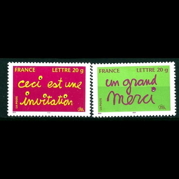 Frankrig postfrisk AFA 4001-4002