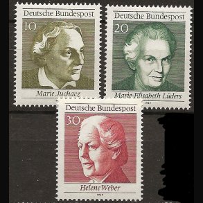 Vesttyskland Tyskland AFA nr. 1561-1563