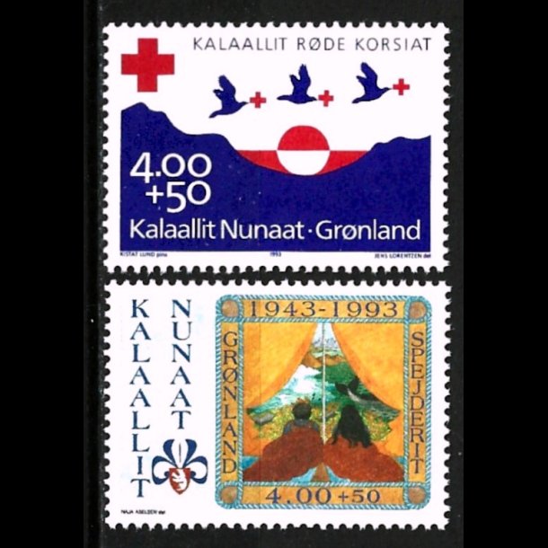 Grnland postfrisk AFA 237-238