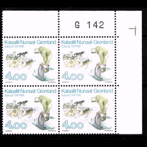 Gr�nland marginalblok postfrisk G 142