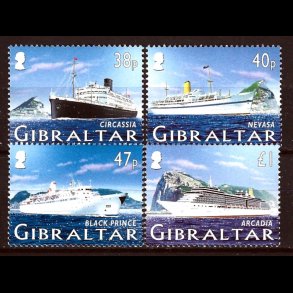 Gibraltar postfrisk AFA 1132-1135