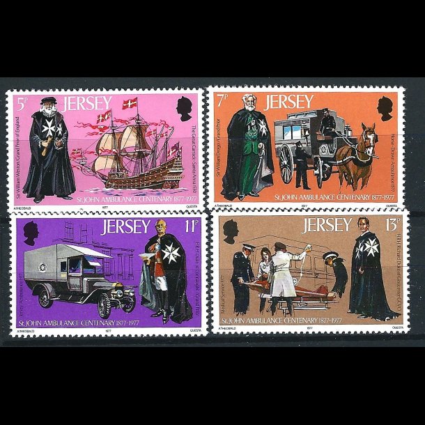 Jersey postfrisk AFA 158-161