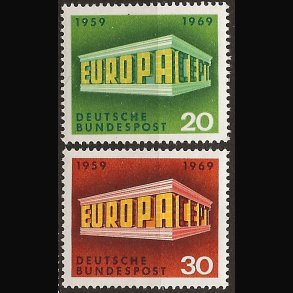 Vesttyskland Tyskland AFA nr. 1548-1549