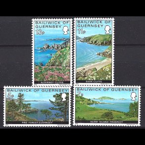 Guernsey postfrisk AFA 130-133