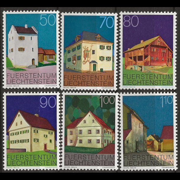 Liechtenstein postfrisk AFA nr. 688-693