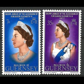 Guernsey postfrisk AFA 138-139